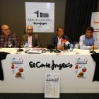 Presentación de la gastroferia, ayer en El Corte Inglés.