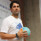 El extremo leonés del Naturhouse, Juanín García.
