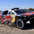 Carlos Sainz correrá este año su último Dakar con el equipo Peugot. FELIPE TRUEBA