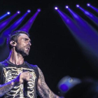 Adam Levine, durante el concierto de Maroon 5 en el Palau Sant Jordi.