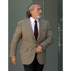 Francisco Correa a su salida de la Audiencia Nacional. MARISCAL