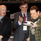 Juan Echanove, Antonio Pardo y Alberto Chicote.