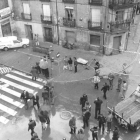 Panorámica de Ramón y Cajal pocos minutos después de que se cometiera el atentado.