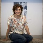 La actriz Anabel Alonso, caracterizada para su papel en ‘Amar es para siempre’.