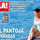 Isabel Pantoja, en la portada de Hola!.