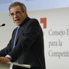 El presidente del Consejo Empresarial de Competitividad y de Telefónica, César Alierta, en marzo del 2013.