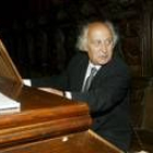 El prestigioso organista leonés Adolfo Gutiérrez Viejo, durante una actuación anterior