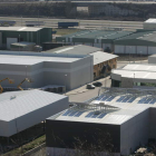 Vista general del polígono industrial de Bembibre donde se ubicará la nueva planta. L. DE LA MATA