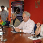 Un instante de la presentación del festival astorgano en la sede del Instituto Leonés de Cultura.