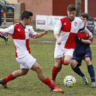 El equipo arlequinado pagó con una derrota ante el Santa Marta su falta de ambición. F. OTERO