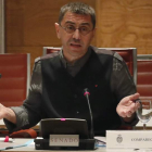 Monedero en la Comisión de Investigación de la Financiación de los Partidos Políticos. JAVIER LIZÓN
