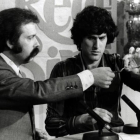 José María Íñigo, con Uri Geller en Directísimo. España, 1975.