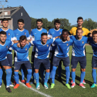 Primera alineación de la Deportiva 2017-2018 en el amistoso ante la Toralense. ANA F. BARREDO