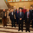 Algunos de los participantes en el acto celebrado esta mañana