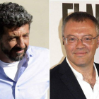 Los directores Alberto Rodríguez y Daniel Monzón.