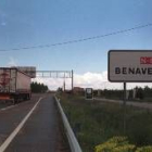 En la imagen, la N-630 León-Benavente, una de las vías con más accidentes de la comunidad autónoma