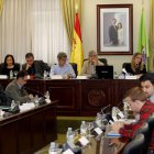 Marín presidió ayer el Consejo de Gobierno como nuevo rector. MARCIANO
