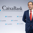 Gonzalo Gortázar, consejero delegado de CaixaBank, en la presentación de resultados.
CAIXABANK