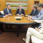 García Prieto, Cepedano, Silván, Vega, Álvarez y Ana Franco. FERNANDO OTERO