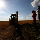 Imagen de los trabajos para desenterrar a los fusilados en Albires. RAMIRO