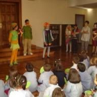 Un momento de las actividades del colegio de Santa Teresa en la capital