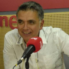 Juan Ramón Lucas, en una foto de su etapa en RNE.