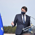 El consejero de Agricultura, Juan Carlos Suárez Quiñones. JUAN CARLOS HERVÁS