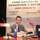 Caja España patrocina el Foro Social Aranzadi de León.
