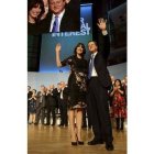 Cameron y su mujer, en el Congreso del Partido Conservador.