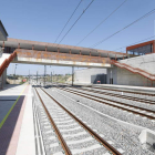 Área ferroviaria de la nueva traza de alta velocidad en Otero de Sanabria (Zamora). MARCIANO PÉREZ
