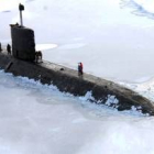 El accidente se produjo cuando el submarino británico participaba en unas maniobras en el Ártico