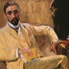 Retrato de Juan Ramón Jiménez, pintado por Sorolla.