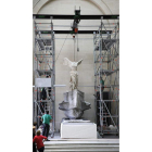 La Victoria de Samotracia tras la restauración de 2014