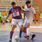 Germán, autor de siete goles, fue el protagonista del derbi. JESÚS