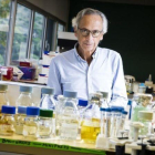 El doctor Bonaventura Clotet en el laboratorio de investigación IrsiCaixa, situado e el Hospital Germans Trias i Pujol, de Badalona.