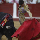 Javier Castaño lidió con madurez y oficio a su lote, de muy distinta condición.