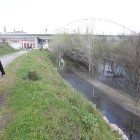 Uno de los desbordamiento del río Sil a su paso por Ponferrada producido durante este año.