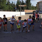 Momento de la salida de la Carrera Pro Alzhéimer en Laguna. DL