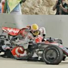 Lewis Hamilton sufrió un espectacular accidente del que salió ileso