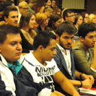 Algunos de los estudiantes extranjeros que pasarán unos meses en León.