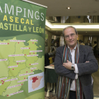 El presidente de la Asociación de Campings de Castilla y León, Enrique Laorden. raúl sanchidrián