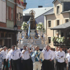 Esta imagen de 2019 de la procesión de la patrona del Bierzo no se podrá ver este año. L. DE LA MATA