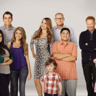 Los actores de la comedia Modern family, en una imagen promocional.