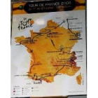 Trazado del Tour 2006 que comenzará en Estrasburgo con final en París