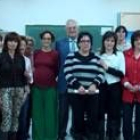 El jefe del Departamento de Familia, Guillermo García Martín, posa con los asistentes al curso