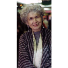 La escritora Alice Munro (Wingham, Ontario, 1931).