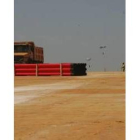 Imagen de las obras de la primera ampliación del aeropuerto de León