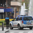 Patrulla de la Policía Municipal de Ponferrada