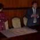 Ana Rosa Sopeña y José Fernando Cornejo, en la presentación