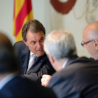 Reunión del Govern en la Generalitat.